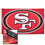 WinCraft San Francisco 49ers Embroidered Nylon Flag - Sports Collectibles, Sports Memorabilia, Sports Fan Shop, Sports Gifts