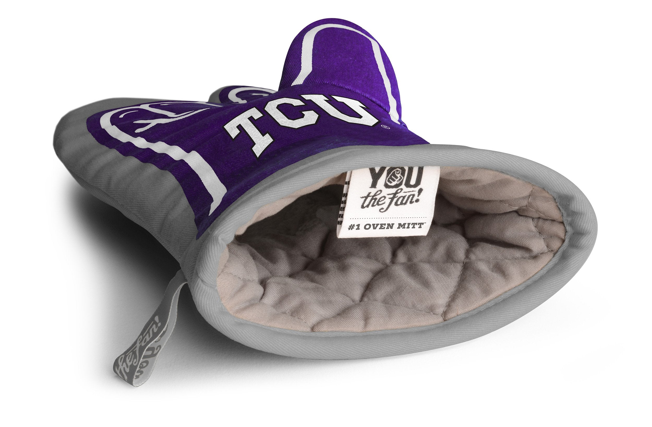 YouTheFan NCAA TCU Horned Frogs #1 Oven Mitt 13.25" x 6.5" - Sports Collectibles, Sports Memorabilia, Sports Fan Shop, Sports Gifts