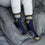 For Bare Feet NCAA Washington Huskies 4 Stripe Deuce Crew Sock Team Color MEDIUM - Sports Gifts, Sports Memorabilia, Sports Collectibles, Fan Shop