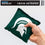 Wild Sports NCAA Michigan State Spartans 8pk Dual Sided Bean Bags, Team Color - Sports Collectibles, Sports Memorabilia, Sports Fan Shop, Sports Gifts