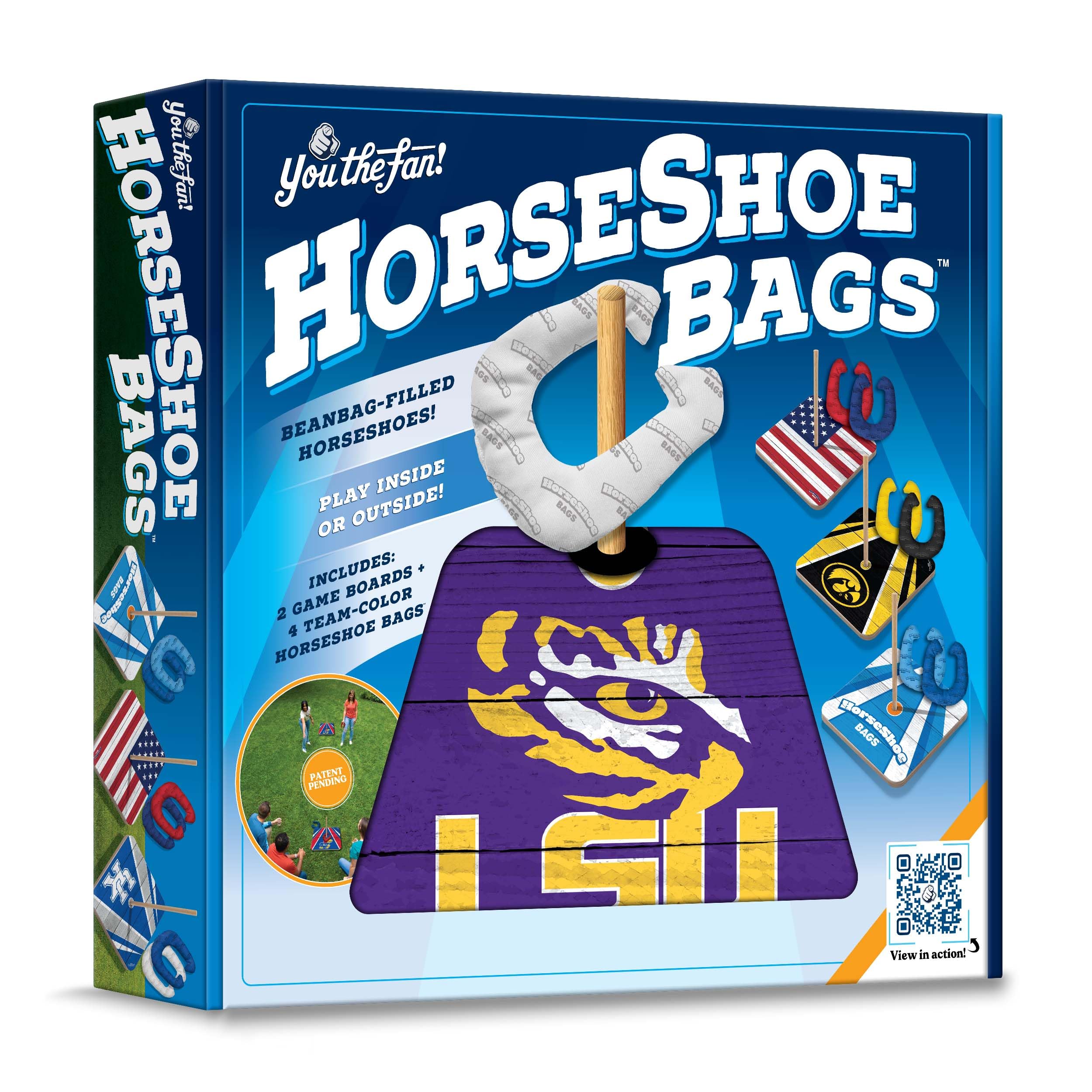 YouTheFan NCAA LSU Tigers Horseshoe Bags - Sports Collectibles, Sports Memorabilia, Sports Fan Shop, Sports Gifts
