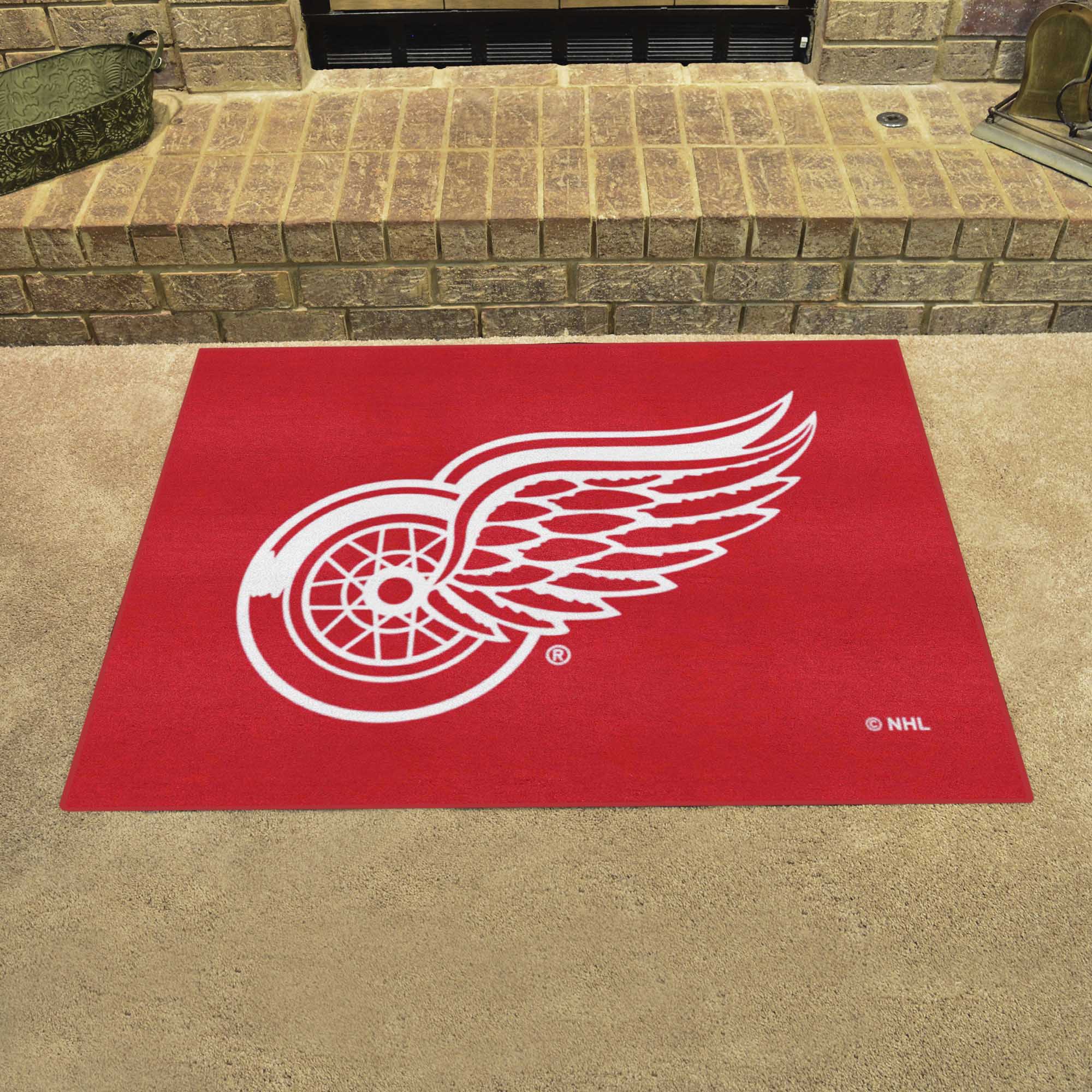 NHL - Detroit Red Wings All-Star Mat - Sports Gifts, Sports Memorabilia, Sports Collectibles, Fan Shop