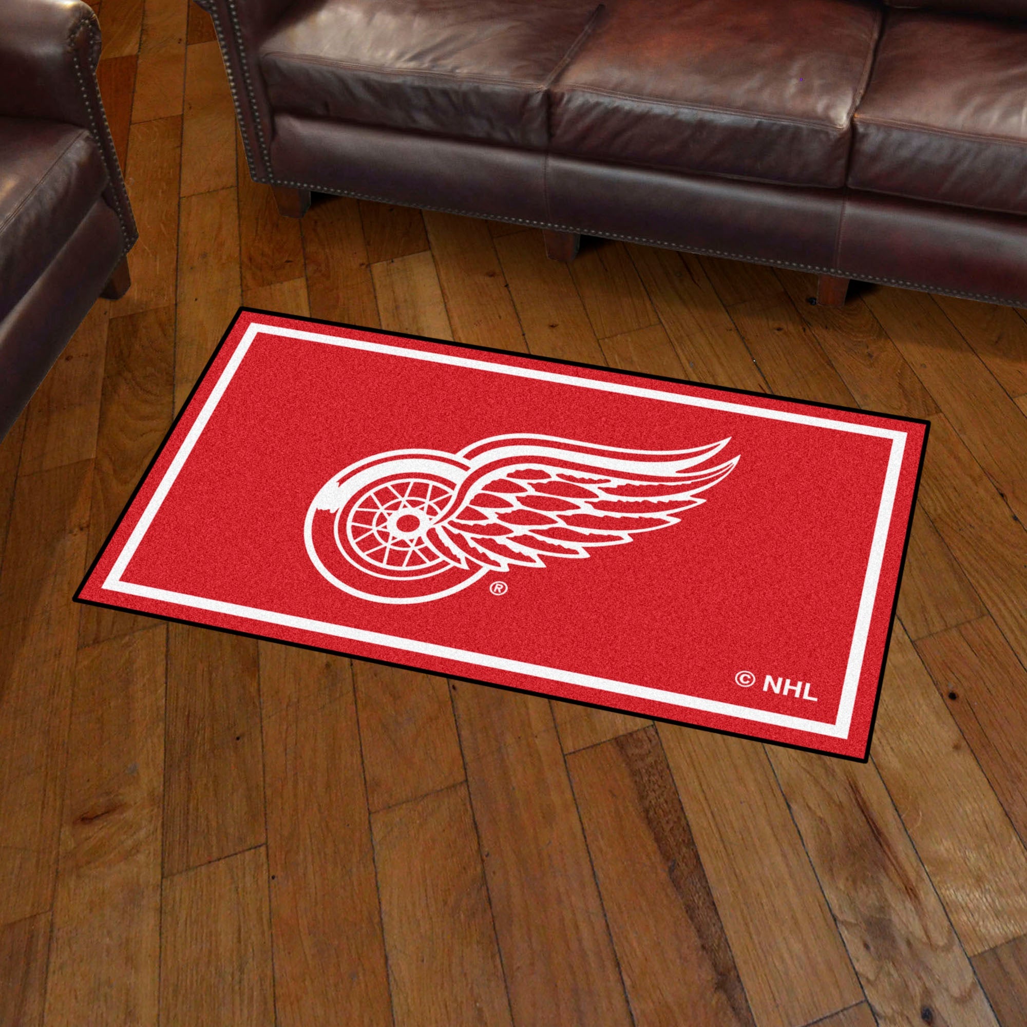 NHL - Detroit Red Wings 3X5AREARUG - Sports Gifts, Sports Memorabilia, Sports Collectibles, Fan Shop