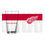 Detroit Red Wings 16oz Colorblock Pint Glass - Sports Gifts, Sports Memorabilia, Sports Collectibles, Fan Shop