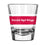 Detroit Red Wings 2oz Stripe Shot Glass