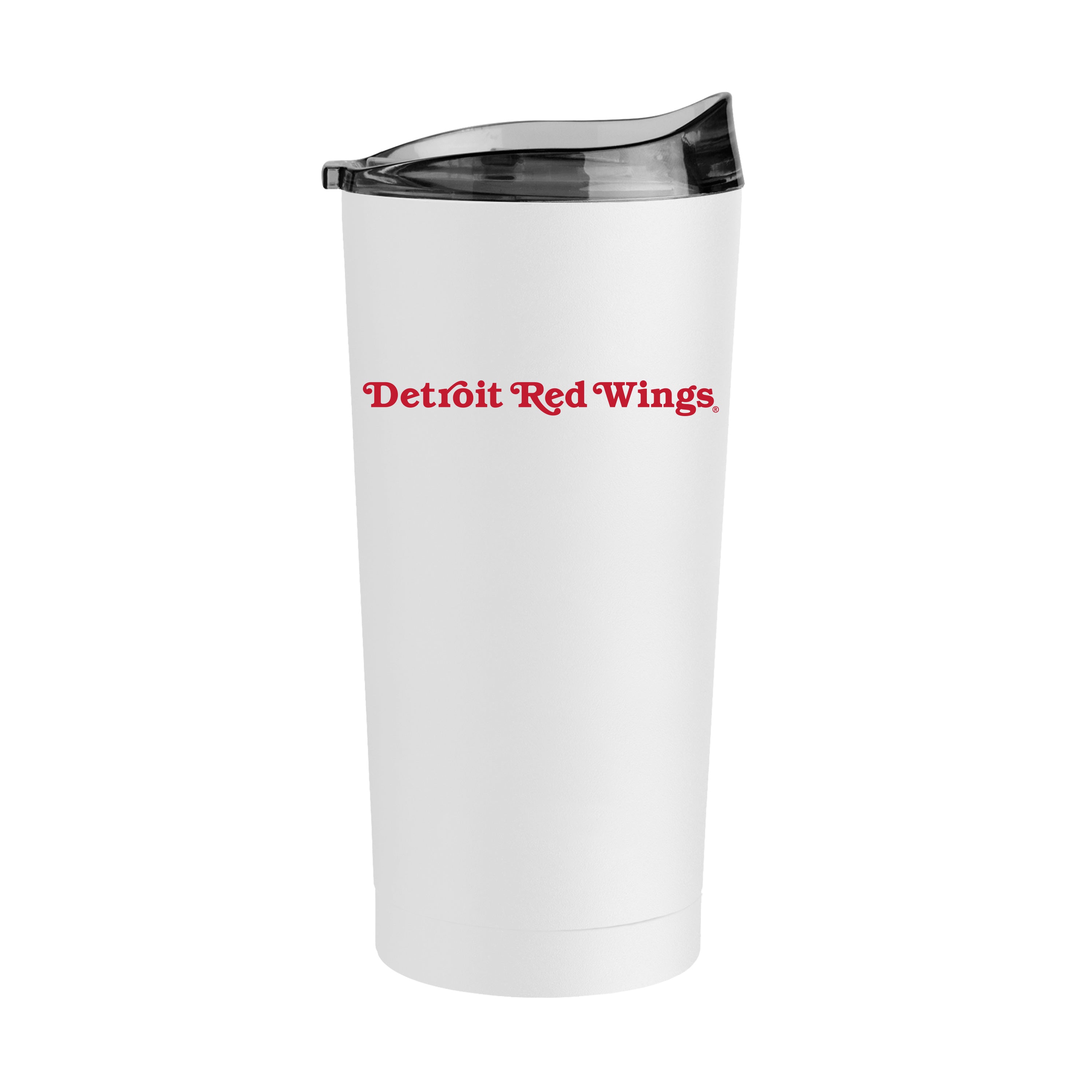 Detroit Red Wings 20oz Flipside White Powder Coat Tumbler - Sports Gifts, Sports Memorabilia, Sports Collectibles, Fan Shop
