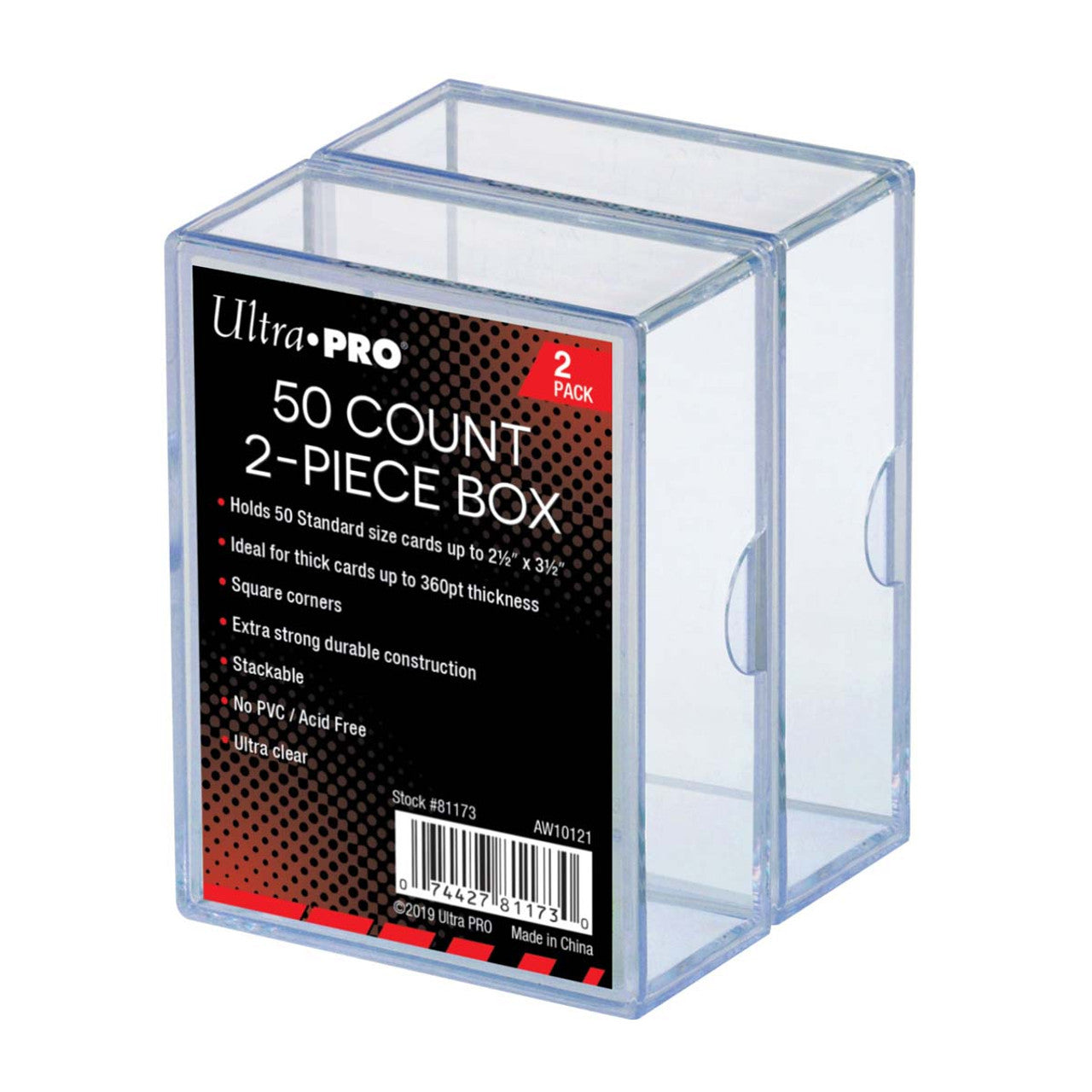 50-count 2-Piece Case (2-pack) - Sports Collectibles, Sports Memorabilia, Sports Fan Shop, Sports Gifts