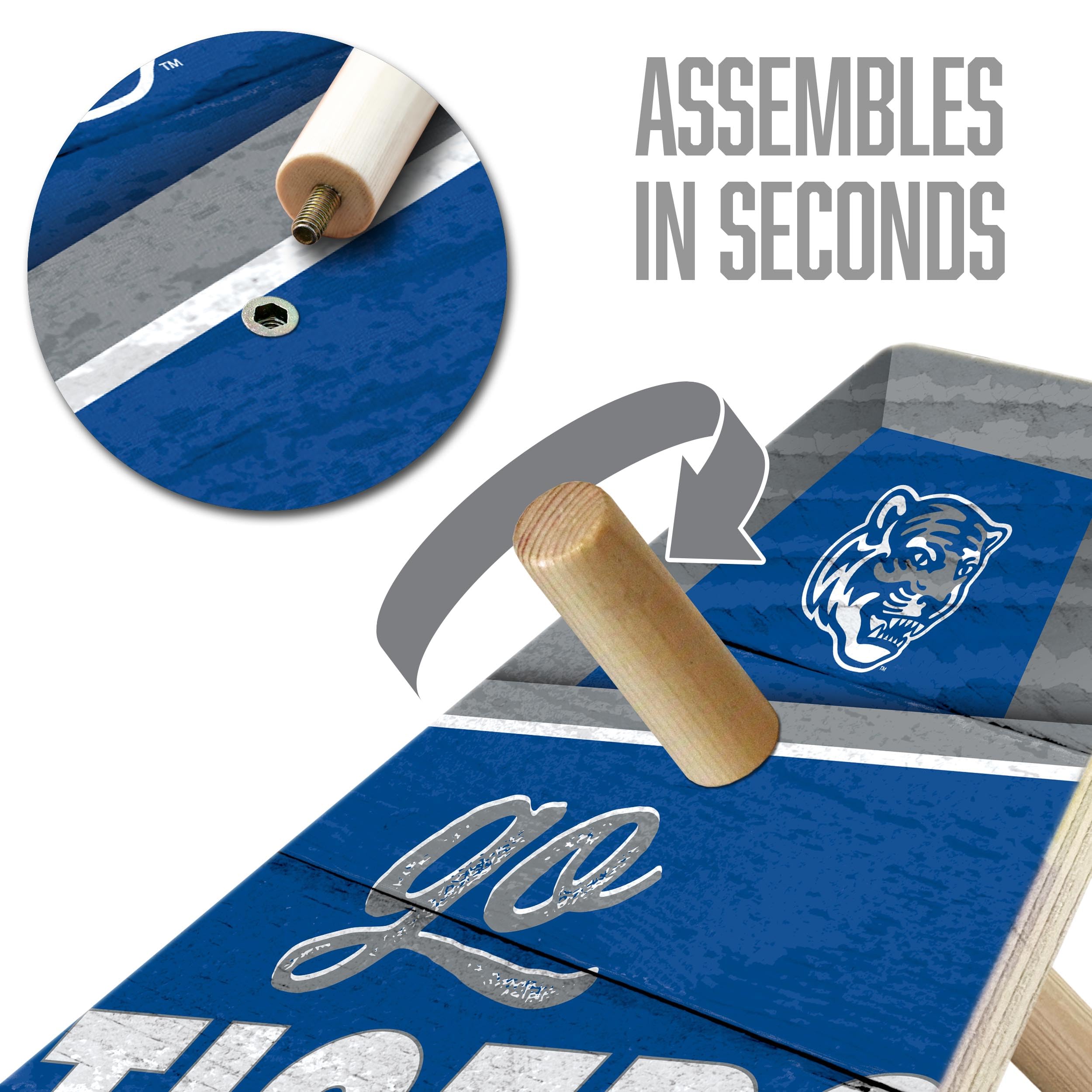 YouTheFan NCAA Memphis Tigers RingBag - Sports Collectibles, Sports Memorabilia, Sports Fan Shop, Sports Gifts