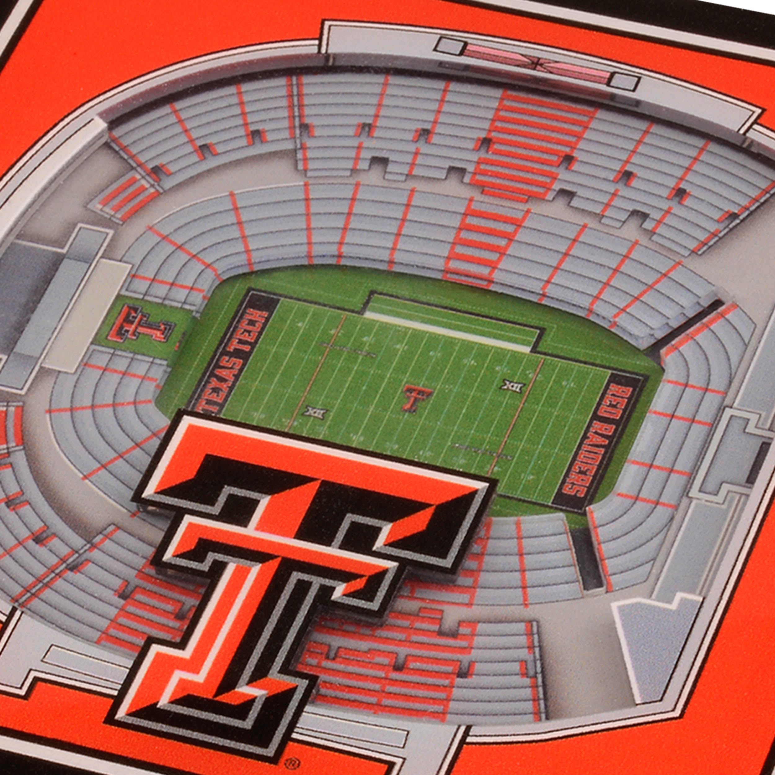 YouTheFan NCAA Texas Tech Red Raiders Licensed Fan Cribbage Wood Board Game - Sports Collectibles, Sports Memorabilia, Sports Fan Shop, Sports Gifts