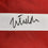 Autographed/Signed Justin Fields Ohio State Red College Football Jersey JSA COA
