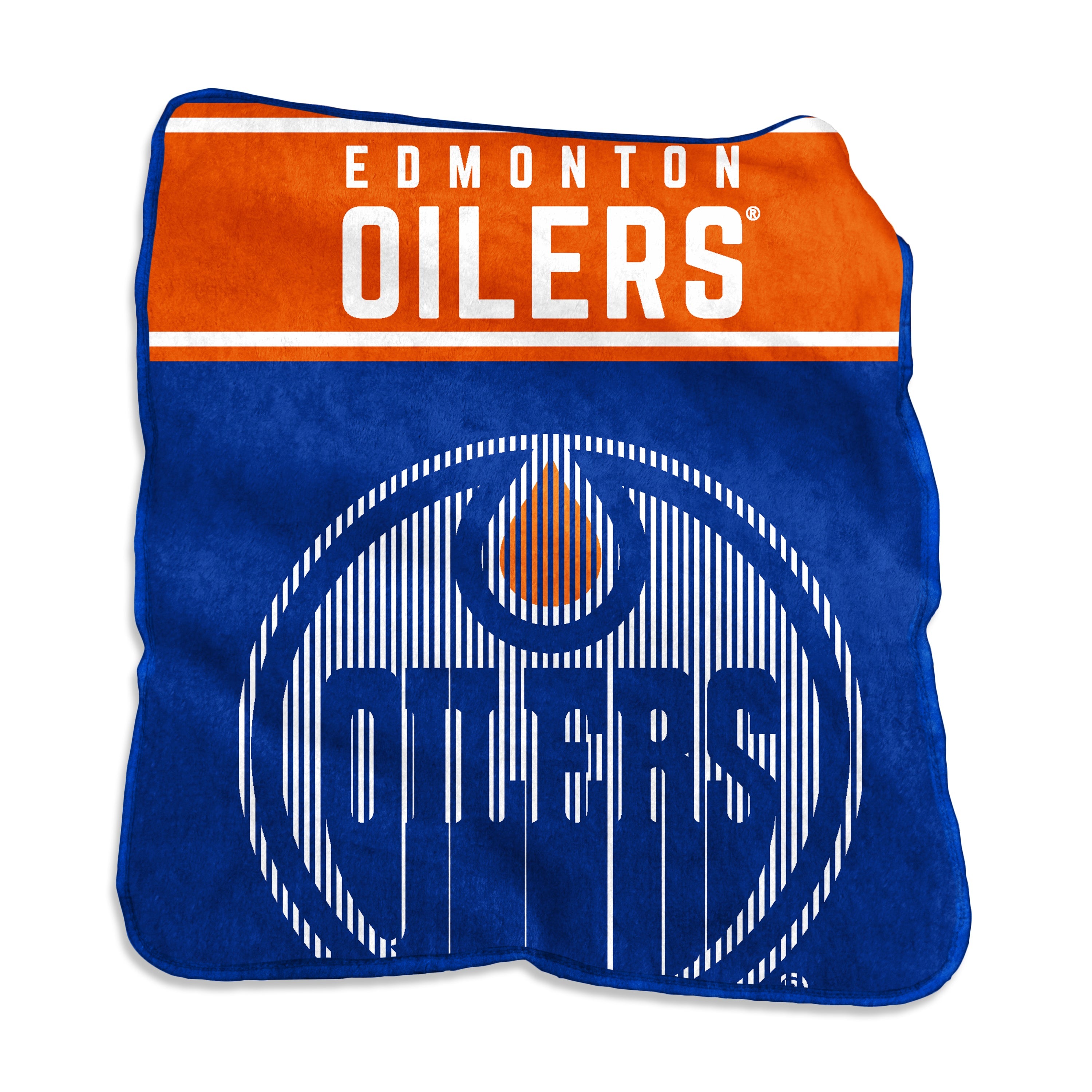 Edmonton Oilers 60x80 Raschel Blanket