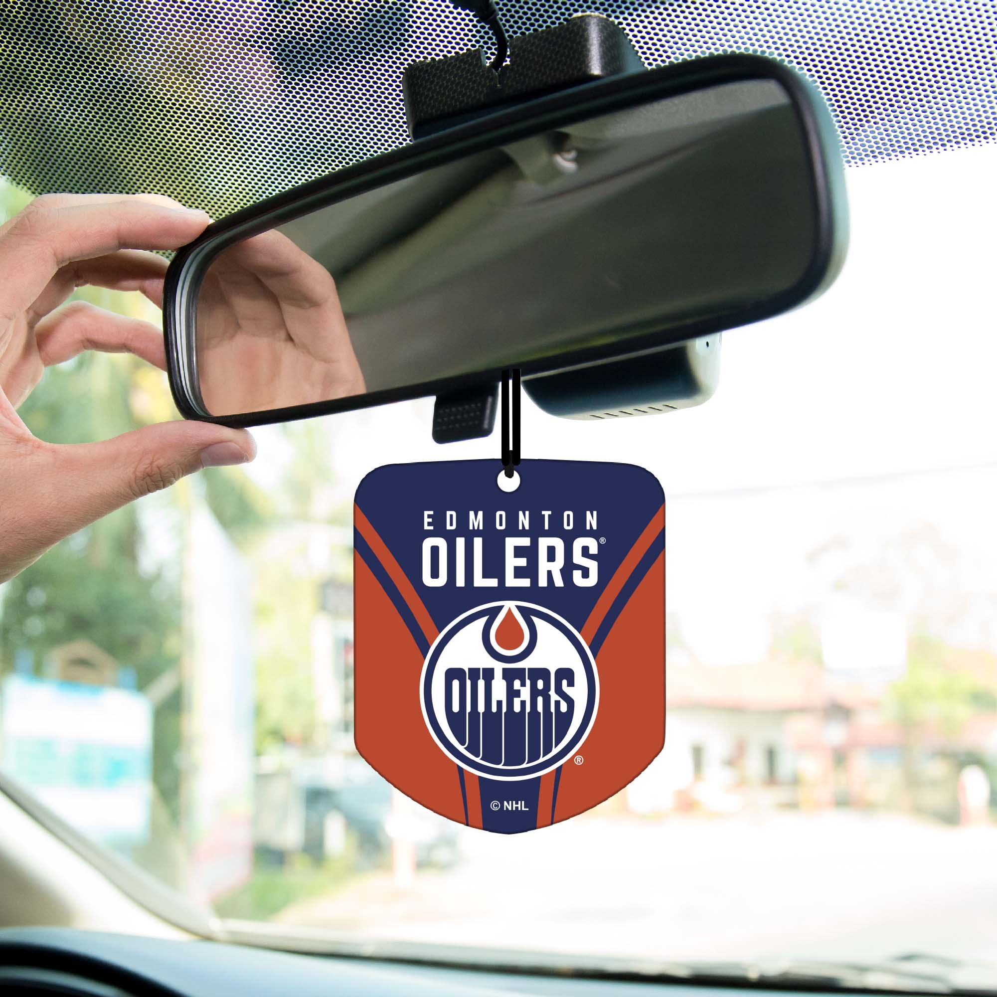 NHL - Edmonton Oilers Air Freshener 2-pk - Sports Gifts, Sports Memorabilia, Sports Collectibles, Fan Shop