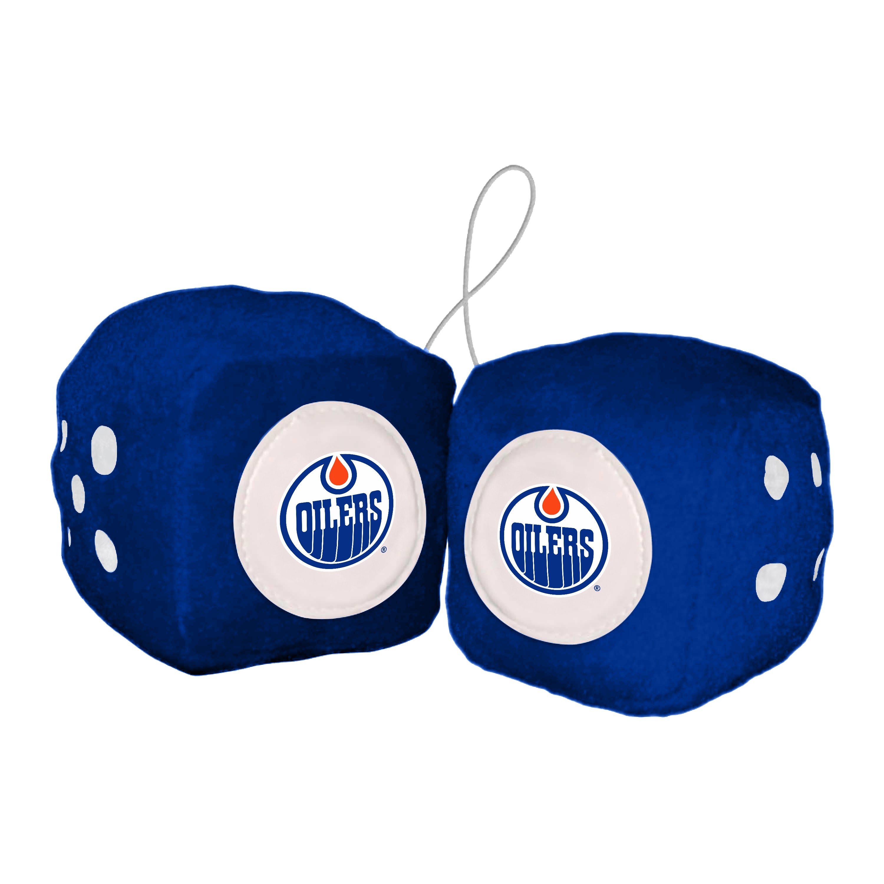 NHL - Edmonton Oilers Fuzzy Dice
