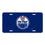 Edmonton Oilers Flat Metal License Plate