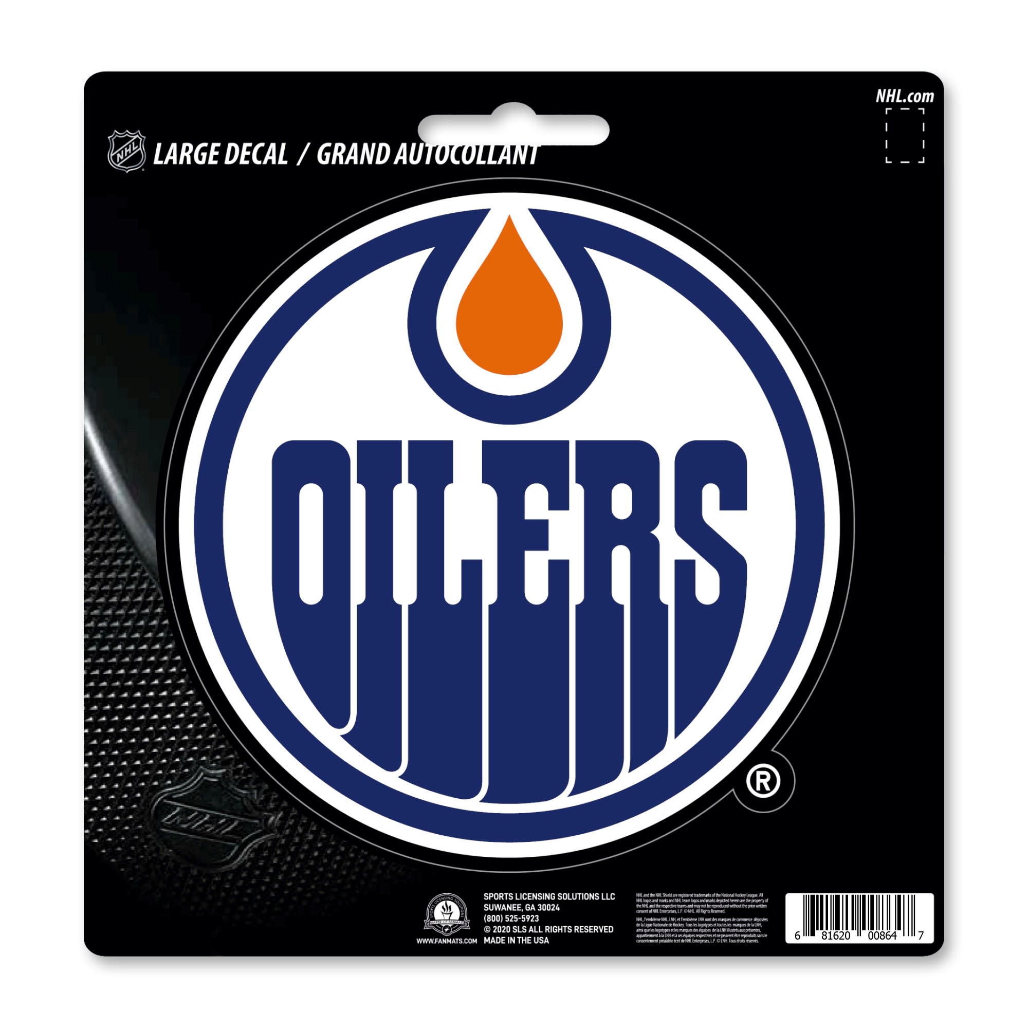 NHL - Edmonton Oilers Large Decal
