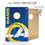 YouTheFan NFL Los Angeles Rams 2’ x 3’ Wood Cornhole Game with Logo Bags - Sports Collectibles, Sports Memorabilia, Sports Fan Shop, Sports Gifts