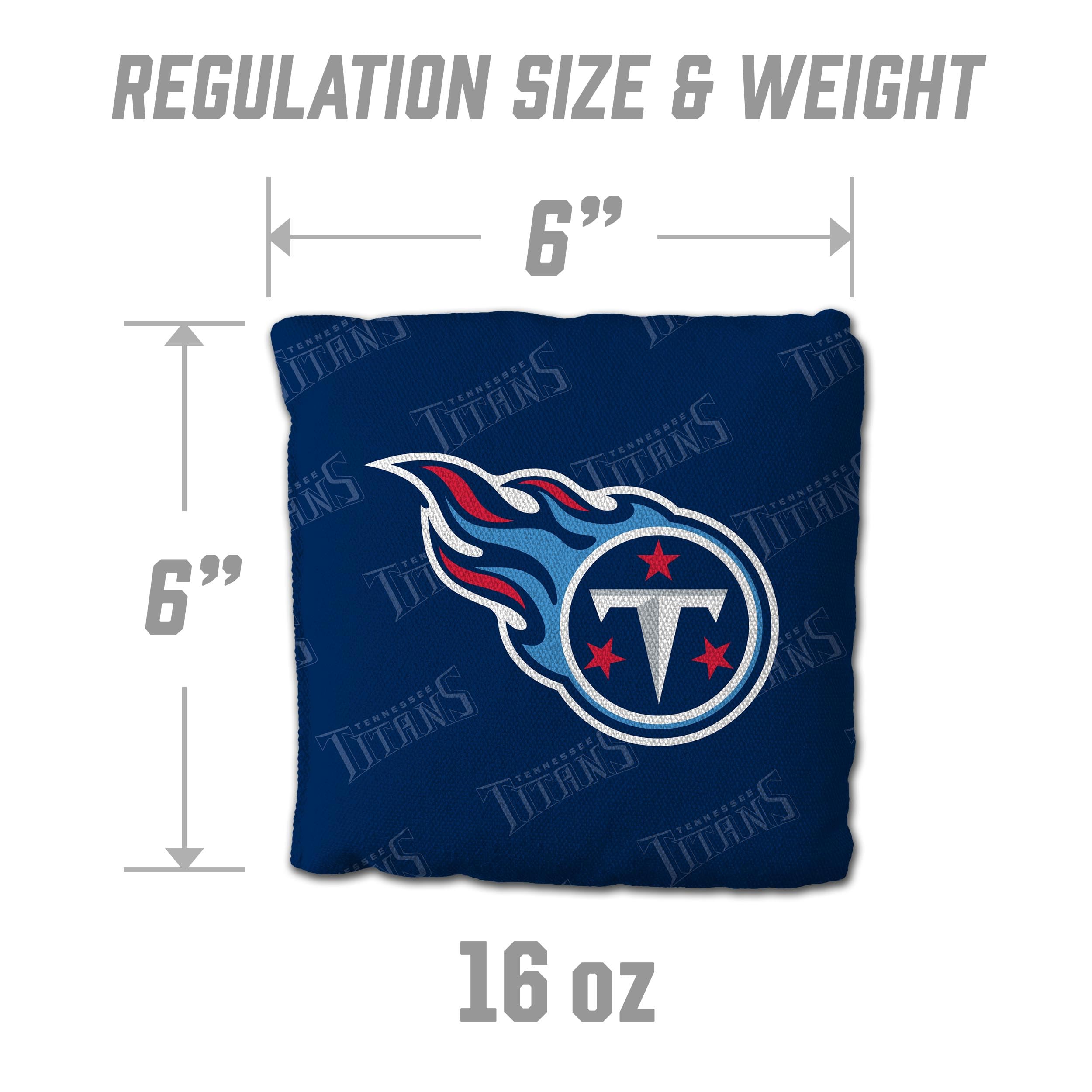 YouTheFan NFL Tennessee Titans Cornhole Bags - 4PK - Navy Blue - Sports Collectibles, Sports Memorabilia, Sports Fan Shop, Sports Gifts
