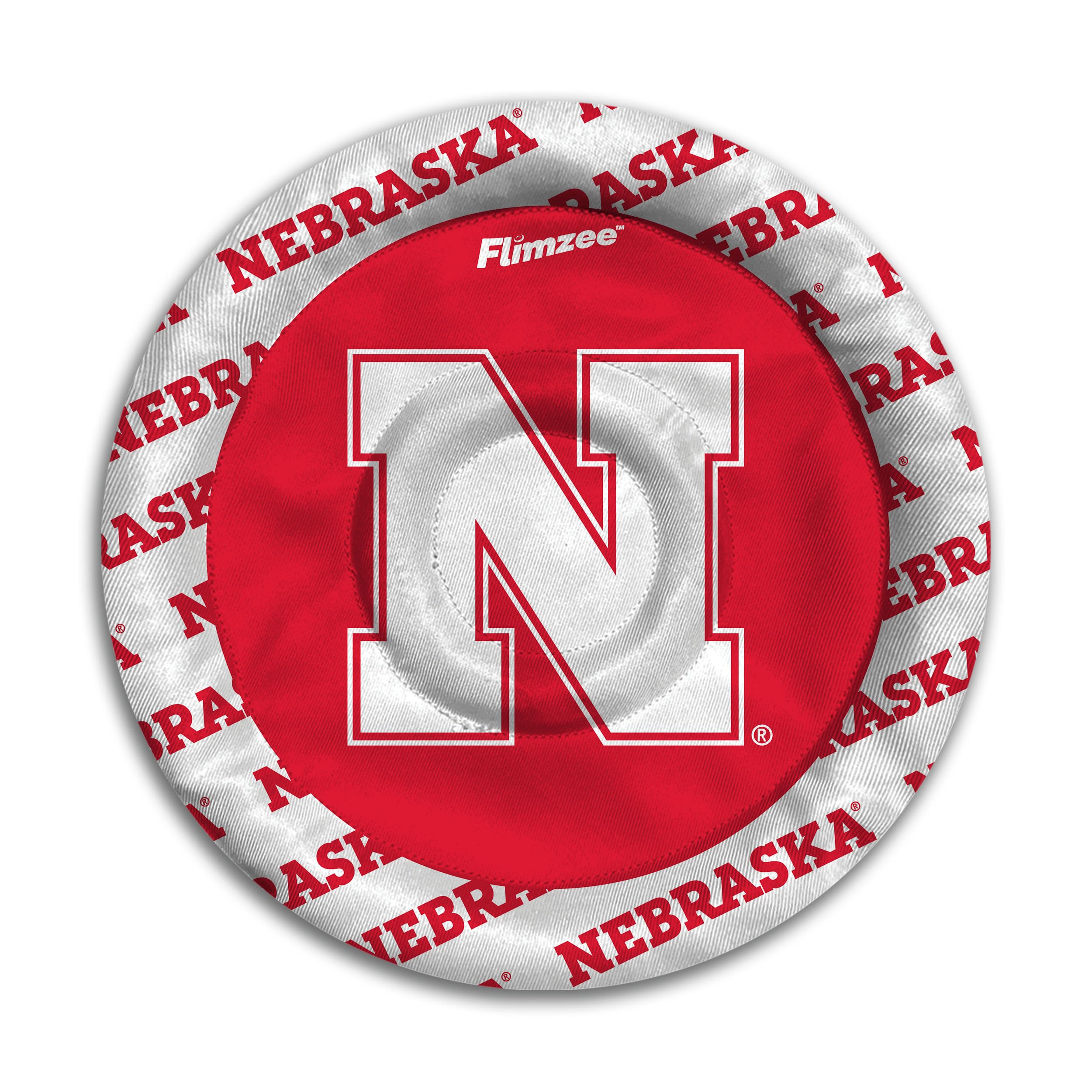 YouTheFan NCAA Nebraska Cornhuskers Flimzee Bean-Bag Flying Disc - Sports Collectibles, Sports Memorabilia, Sports Fan Shop, Sports Gifts
