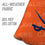 YouTheFan NCAA Virginia Cavaliers Cornhole Bags - 4PK - Orange - Sports Collectibles, Sports Memorabilia, Sports Fan Shop, Sports Gifts