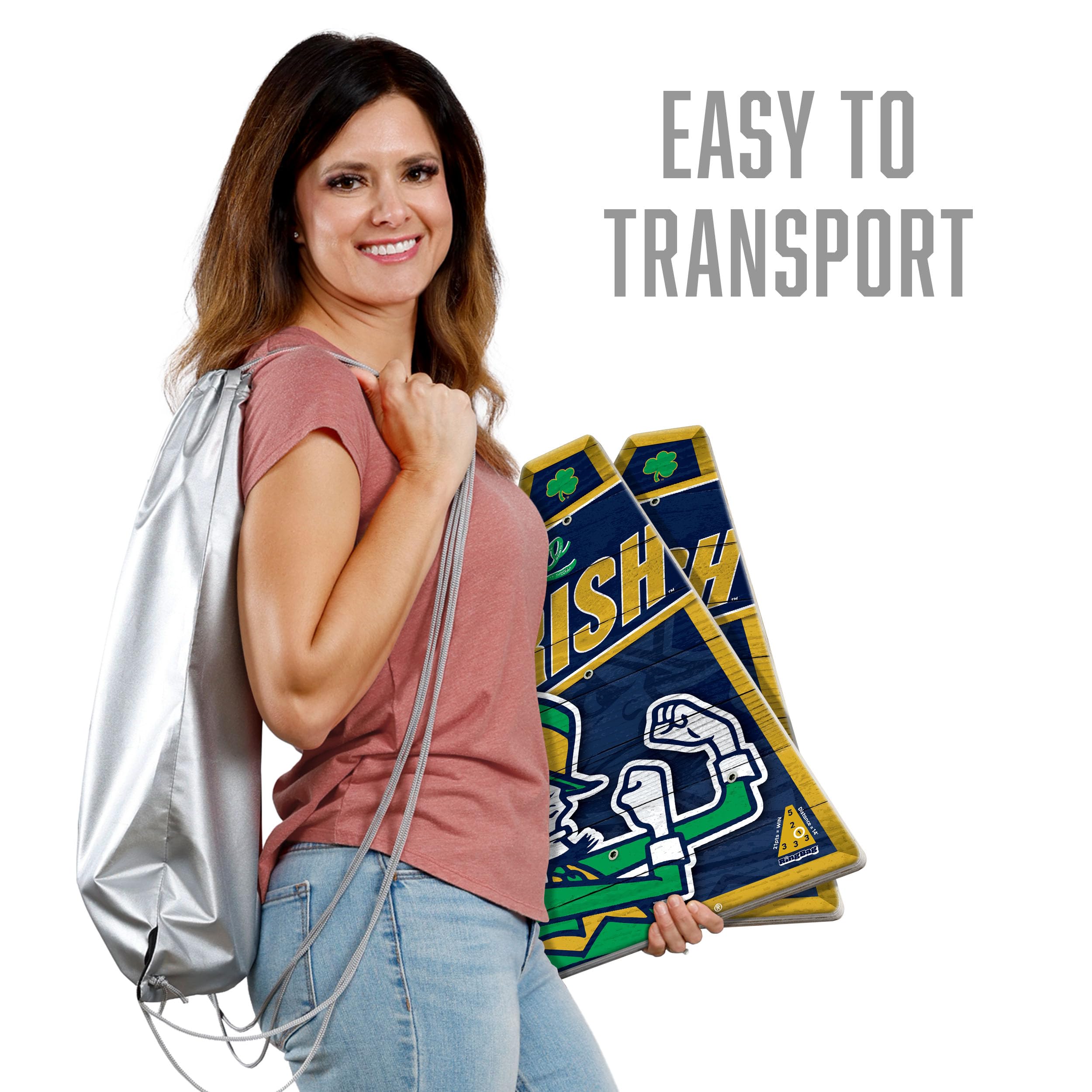 YouTheFan NCAA Notre Dame Fighting Irish RingBag - Sports Collectibles, Sports Memorabilia, Sports Fan Shop, Sports Gifts