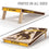 YouTheFan NCAA Wyoming Cowboys 2’ x 4’ Professional Wood Cornhole Game with Logo Bags - Sports Collectibles, Sports Memorabilia, Sports Fan Shop, Sports Gifts
