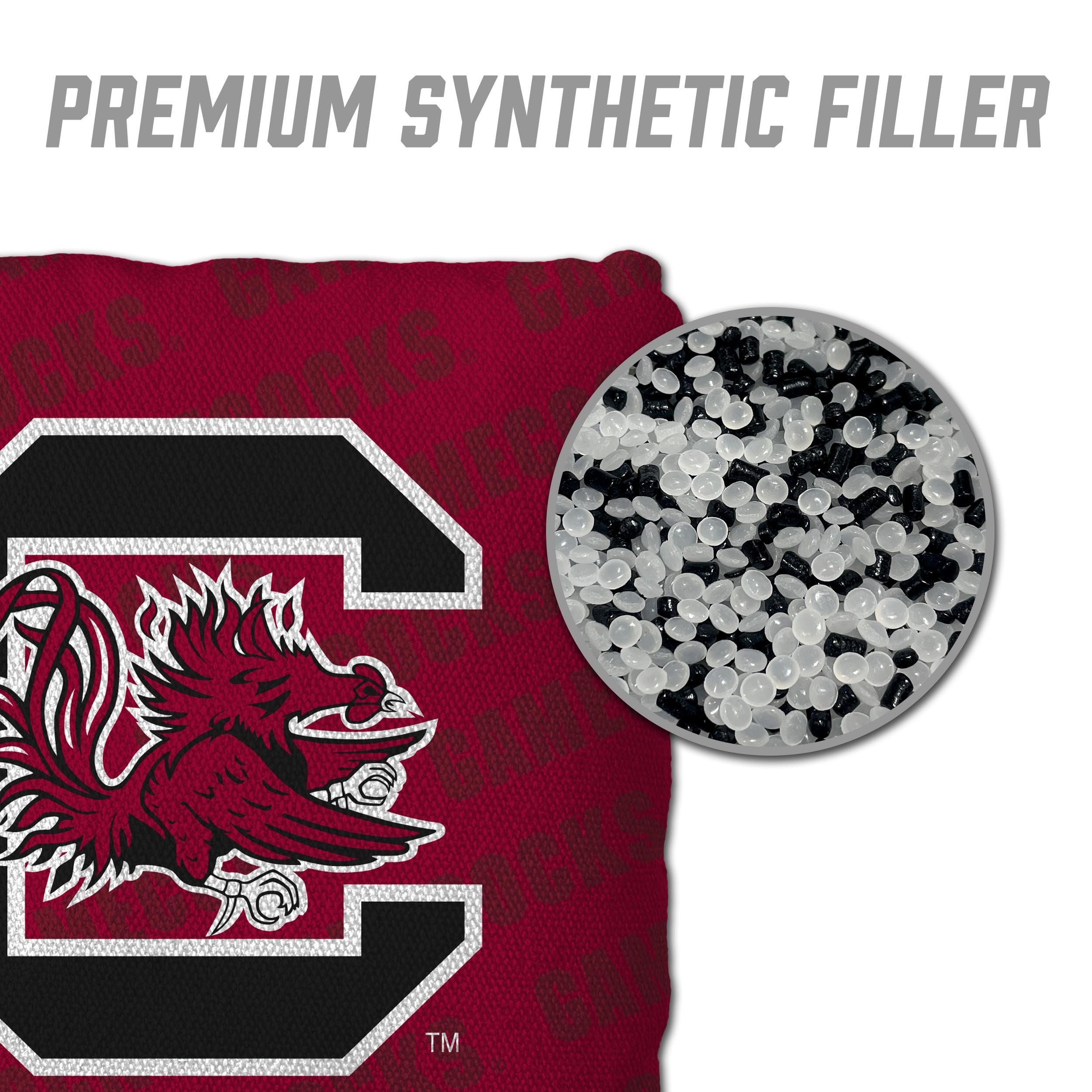 YouTheFan NCAA South Carolina Gamecocks Cornhole Bags - 4PK - Maroon - Sports Collectibles, Sports Memorabilia, Sports Fan Shop, Sports Gifts