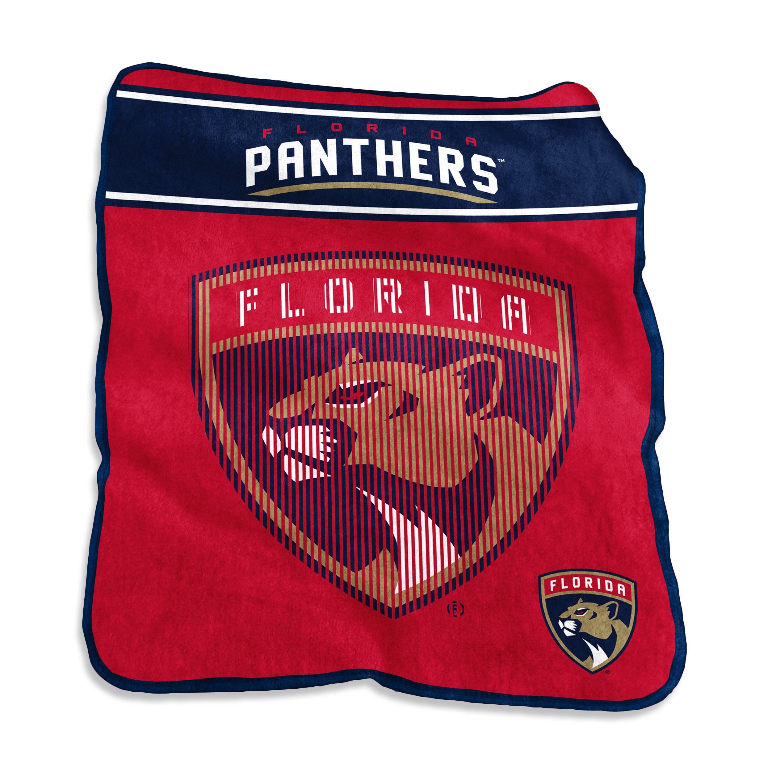 Florida Panthers 60x80 Raschel Blanket
