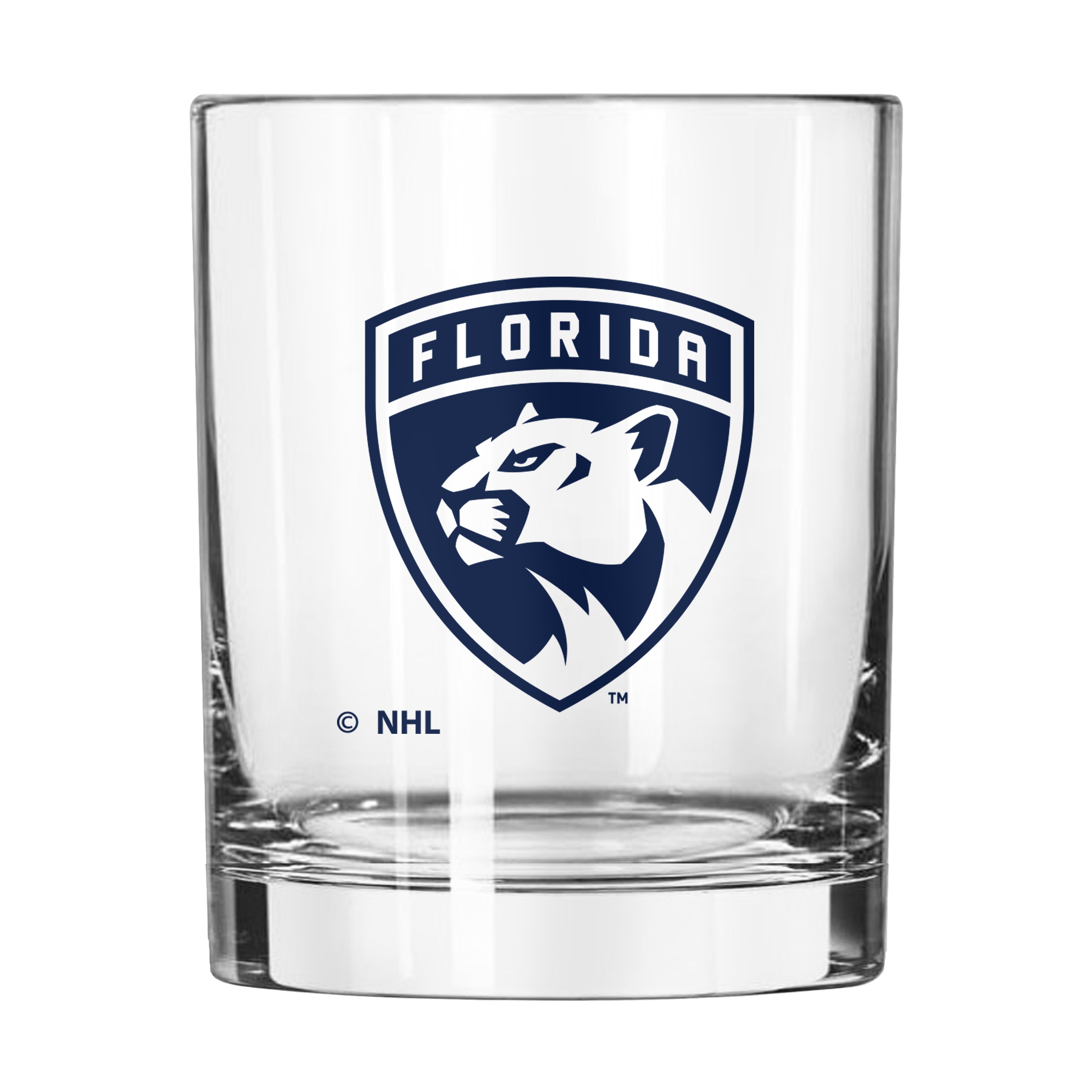 Florida Panthers 14oz Gameday Rocks Glass