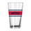 Florida Panthers 16oz Stripe Pint Glass - Sports Gifts, Sports Memorabilia, Sports Collectibles, Fan Shop