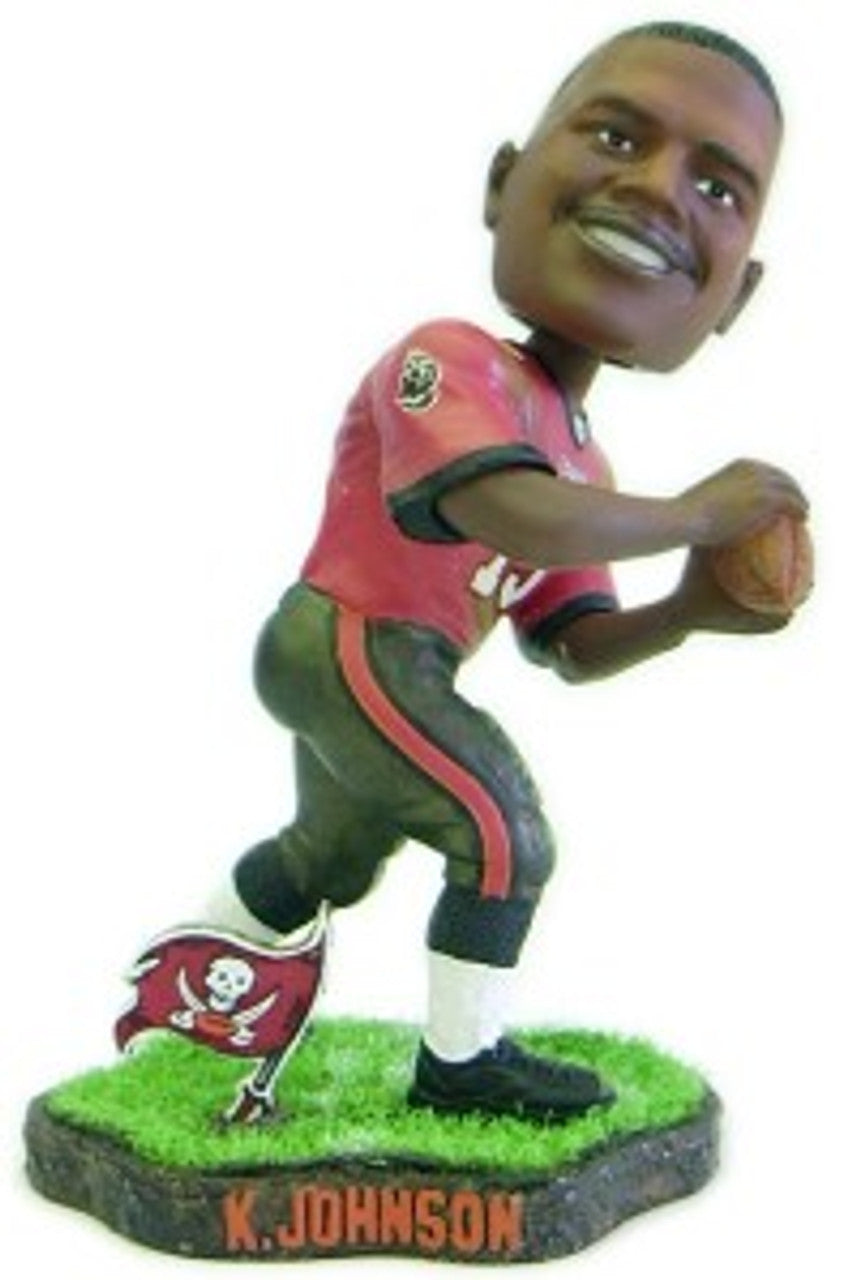 Tampa Bay Buccaneers Keyshawn Johnson Game Worn Forever Collectibles Bobblehead CO - Sports Collectibles, Sports Memorabilia, Sports Fan Shop, Sports Gifts