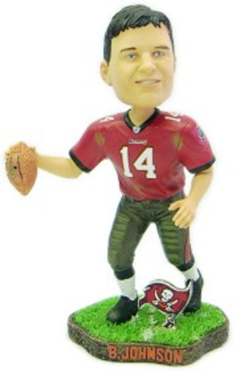 Tampa Bay Buccaneers Brad Johnson Game Worn Forever Collectibles Bobblehead CO - Sports Collectibles, Sports Memorabilia, Sports Fan Shop, Sports Gifts