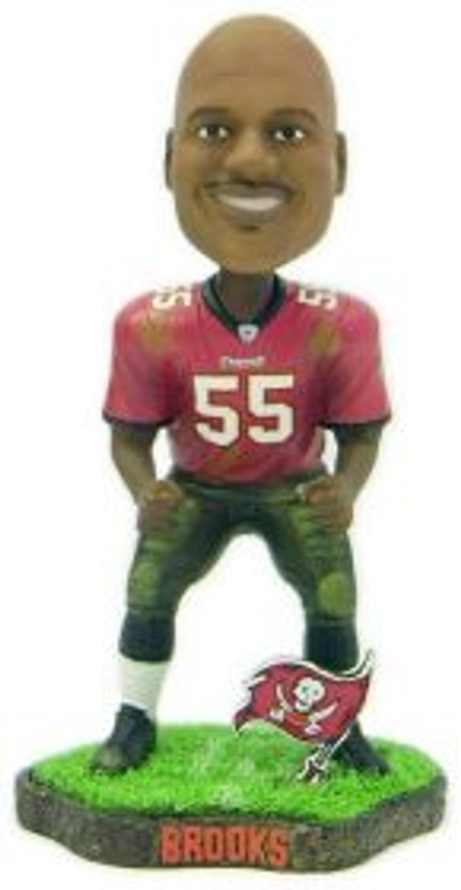 Tampa Bay Buccaneers Derrick Brooks Game Worn Forever Collectibles Bobblehead CO - Sports Collectibles, Sports Memorabilia, Sports Fan Shop, Sports Gifts