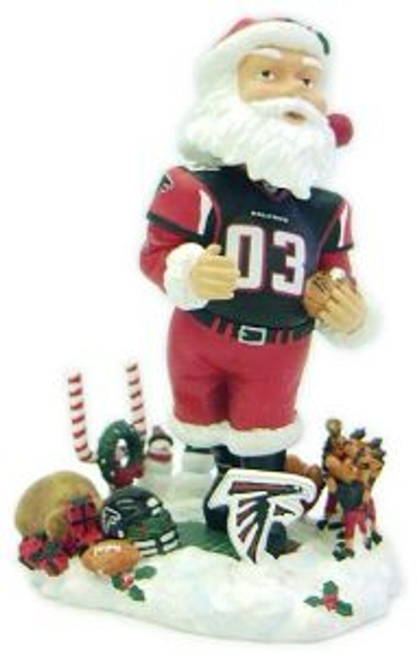 Atlanta Falcons Santa Claus Forever Collectibles Bobblehead CO - Sports Collectibles, Sports Memorabilia, Sports Fan Shop, Sports Gifts