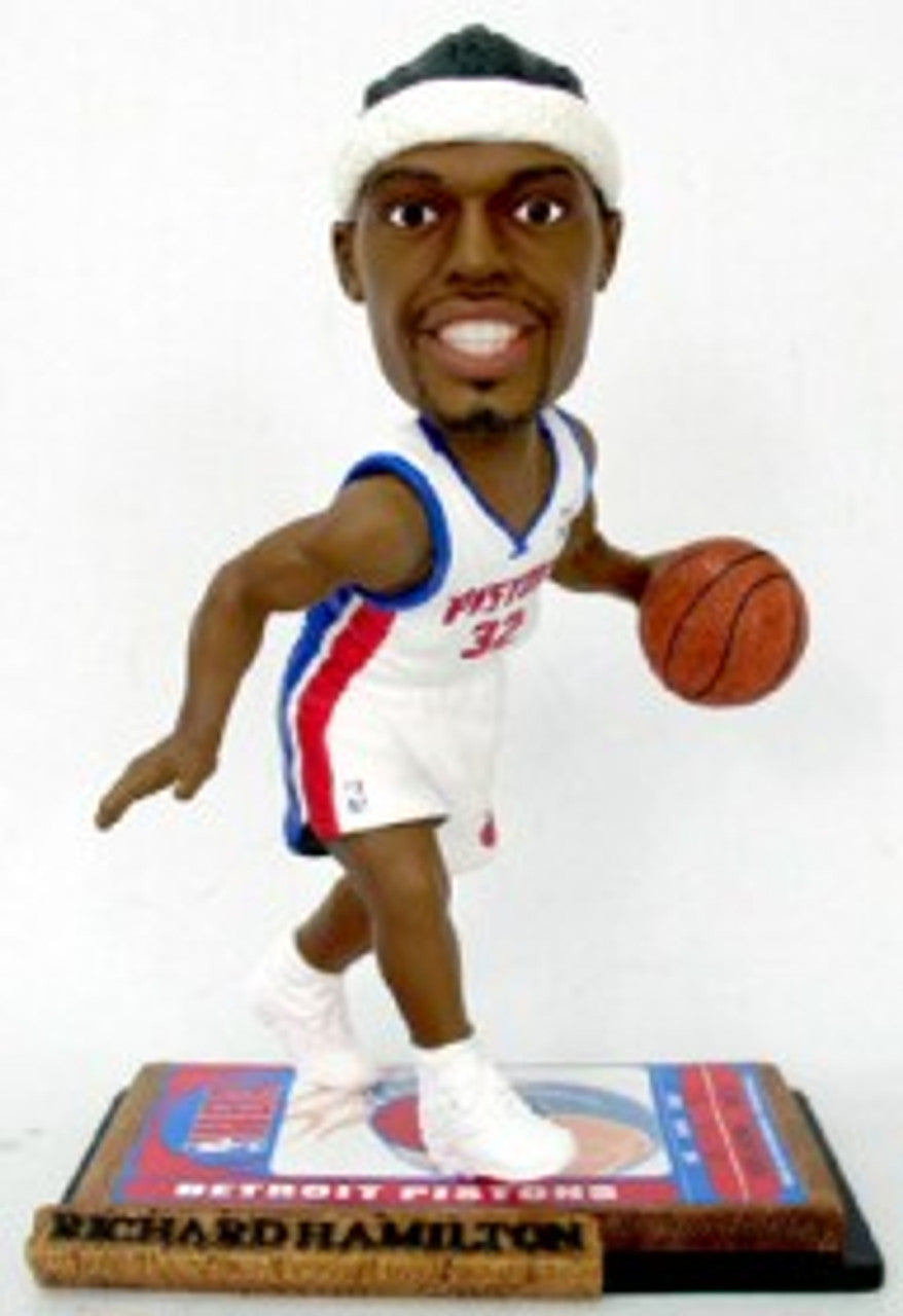 Detroit Pistons Richard Hamilton Ticket Base Forever Collectibles Bobblehead CO - Sports Collectibles, Sports Memorabilia, Sports Fan Shop, Sports Gifts