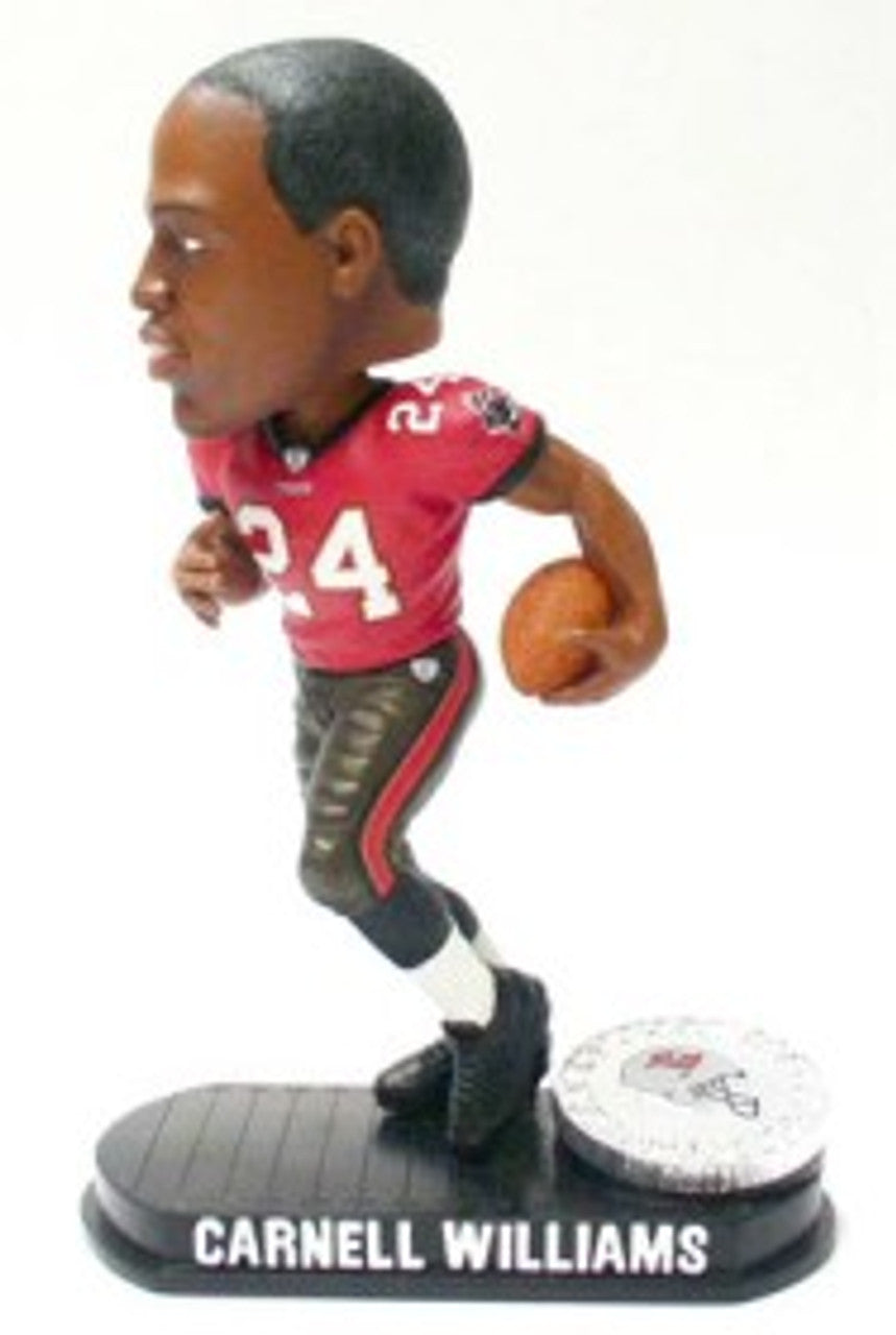 Tampa Bay Buccaneers Carnell Williams Forever Collectibles Black Base Bobblehead CO - Sports Collectibles, Sports Memorabilia, Sports Fan Shop, Sports Gifts