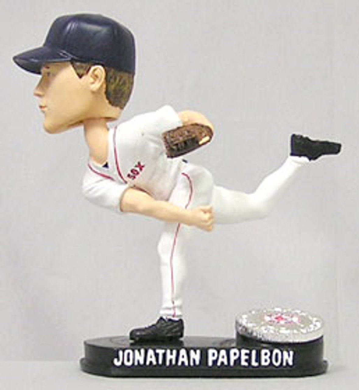 Boston Red Sox Jonathan Papelbon Forever Collectibles Blatinum Bobblehead CO - Sports Collectibles, Sports Memorabilia, Sports Fan Shop, Sports Gifts
