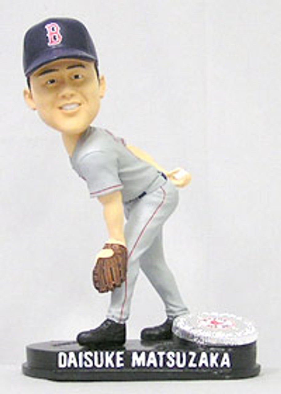 Boston Red Sox Daisuke Matsuzaka Forever Collectibles Blatinum Bobblehead (Road) CO - Sports Collectibles, Sports Memorabilia, Sports Fan Shop, Sports Gifts