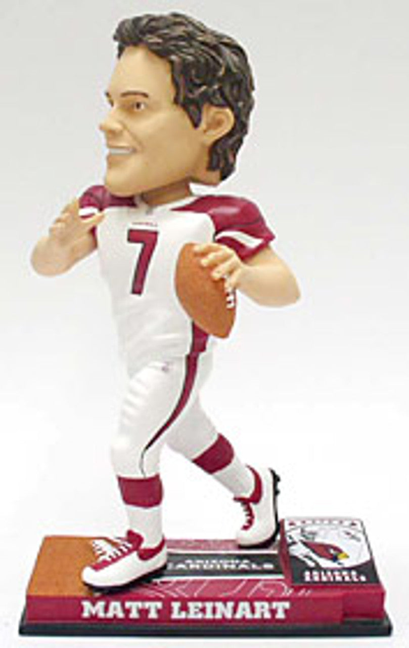 Arizona Cardinals Matt Leinart Forever Collectibles On Field Bobblehead - Sports Collectibles, Sports Memorabilia, Sports Fan Shop, Sports Gifts