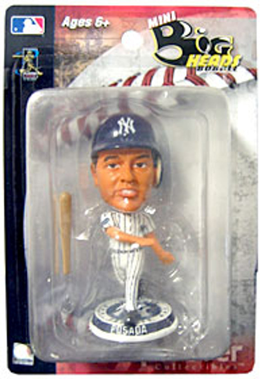 New York Yankees Jorge Posada 3.5 Mini Big Head Bobblehead CO - Sports Collectibles, Sports Memorabilia, Sports Fan Shop, Sports Gifts