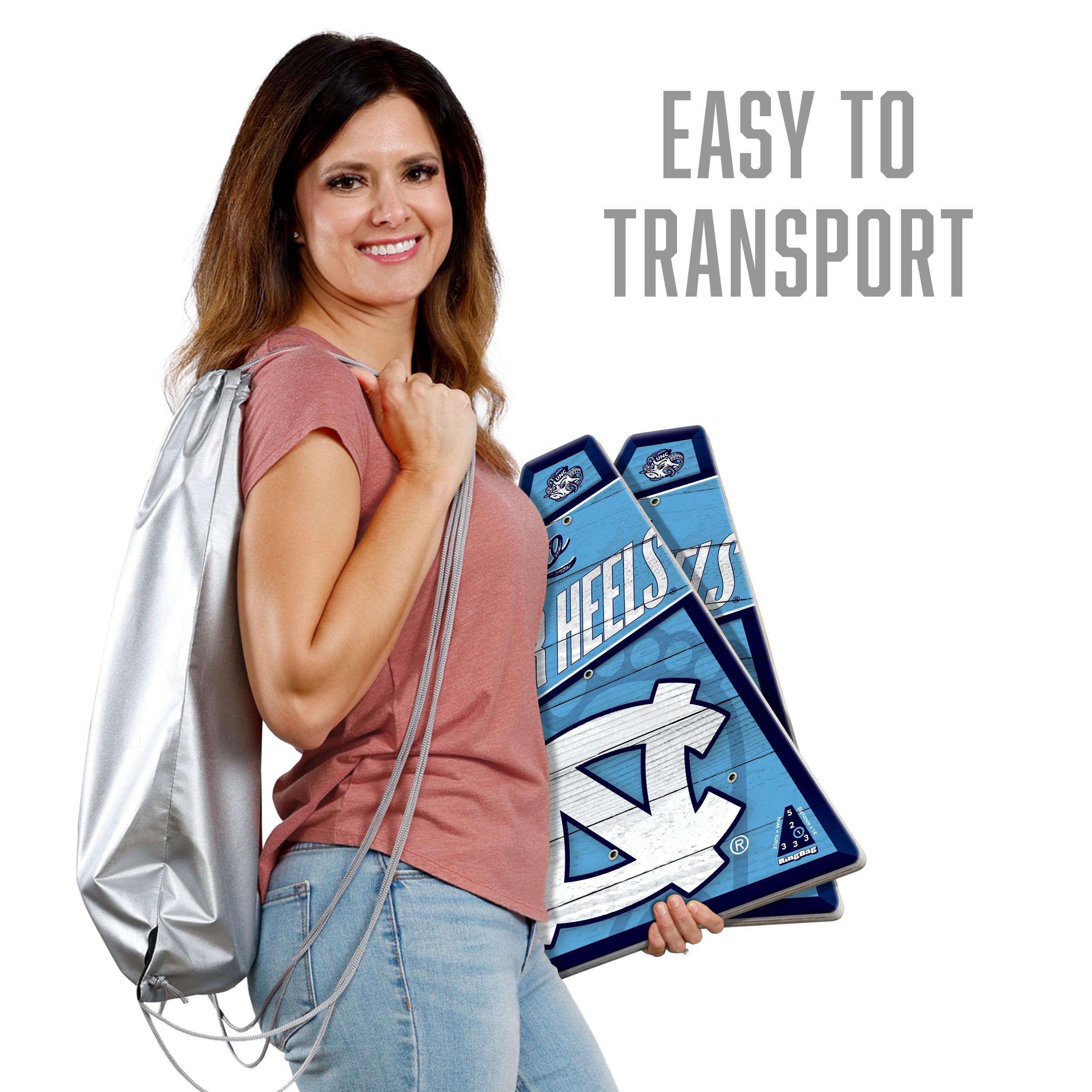 YouTheFan NCAA North Carolina Tar Heels RingBag - Sports Collectibles, Sports Memorabilia, Sports Fan Shop, Sports Gifts