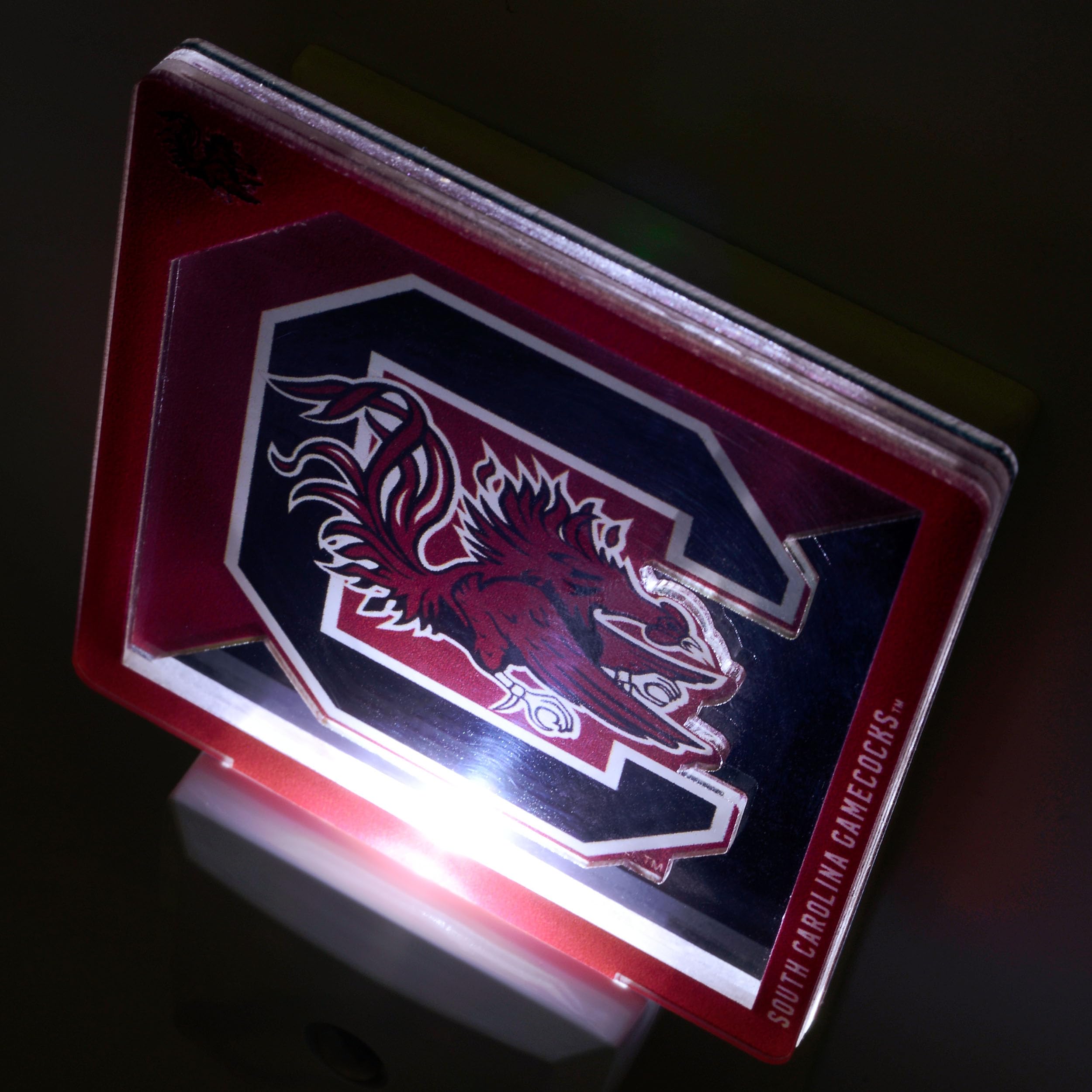 YouTheFan NCAA South Carolina Gamecocks Logo Series Nite Light - Sports Collectibles, Sports Memorabilia, Sports Fan Shop, Sports Gifts