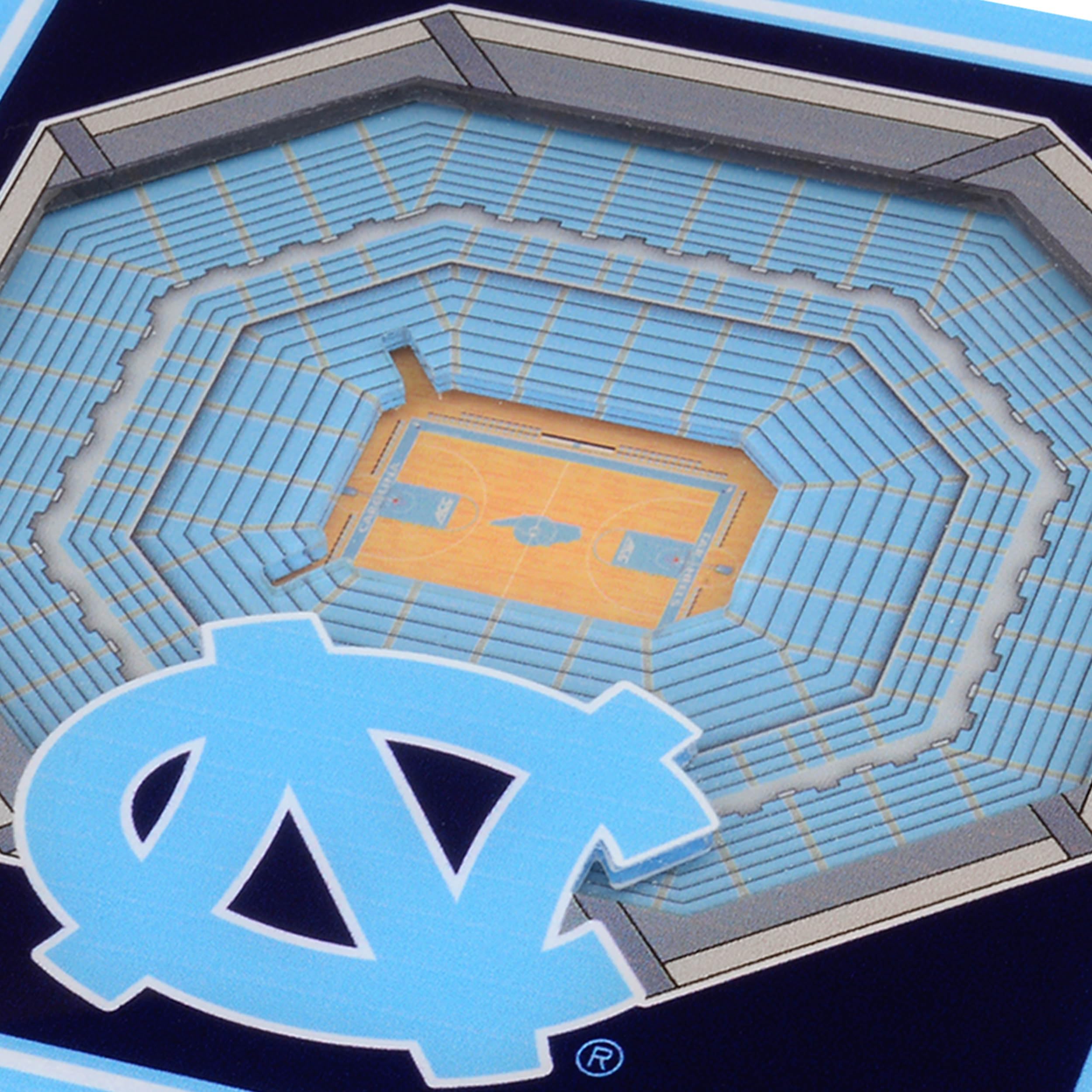 YouTheFan NCAA North Carolina Tar Heels Licensed Fan Cribbage Wood Board Game - Sports Collectibles, Sports Memorabilia, Sports Fan Shop, Sports Gifts