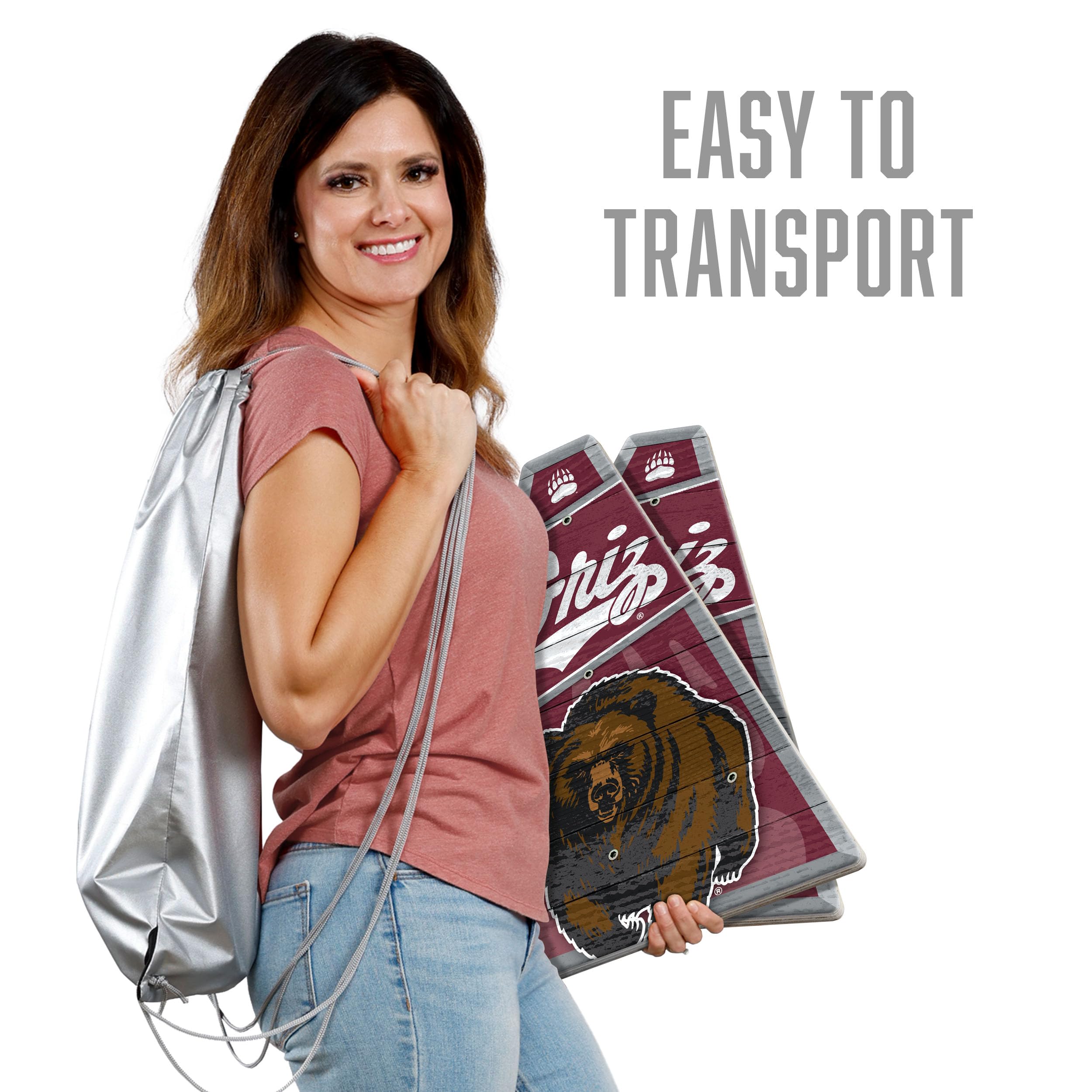YouTheFan NCAA Montana Grizzlies RingBag - Sports Collectibles, Sports Memorabilia, Sports Fan Shop, Sports Gifts