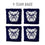 YouTheFan NCAA Butler Bulldogs Cornhole Bags - 4PK - Blue - Sports Collectibles, Sports Memorabilia, Sports Fan Shop, Sports Gifts
