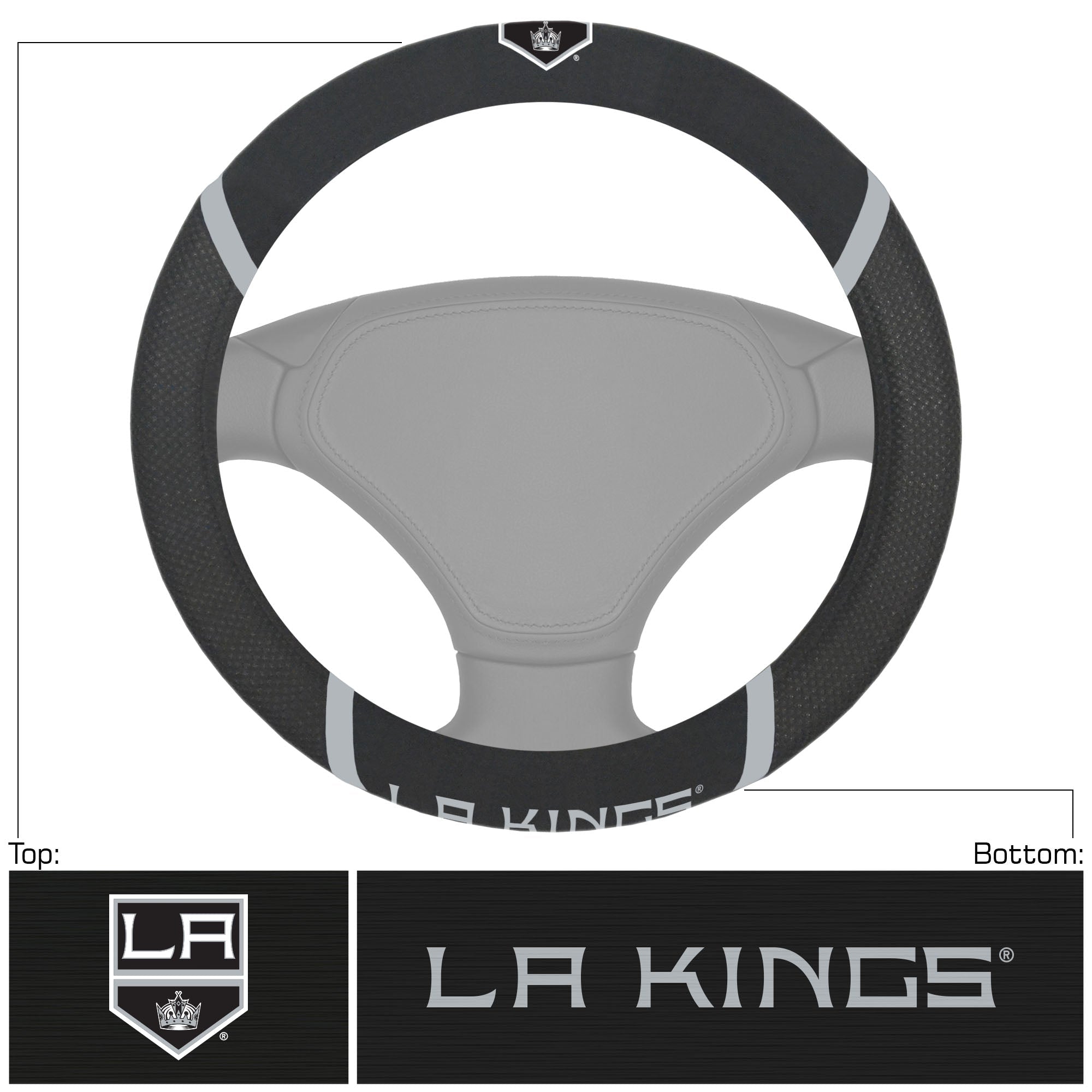 NHL - Los Angeles Kings Steering Wheel Cover