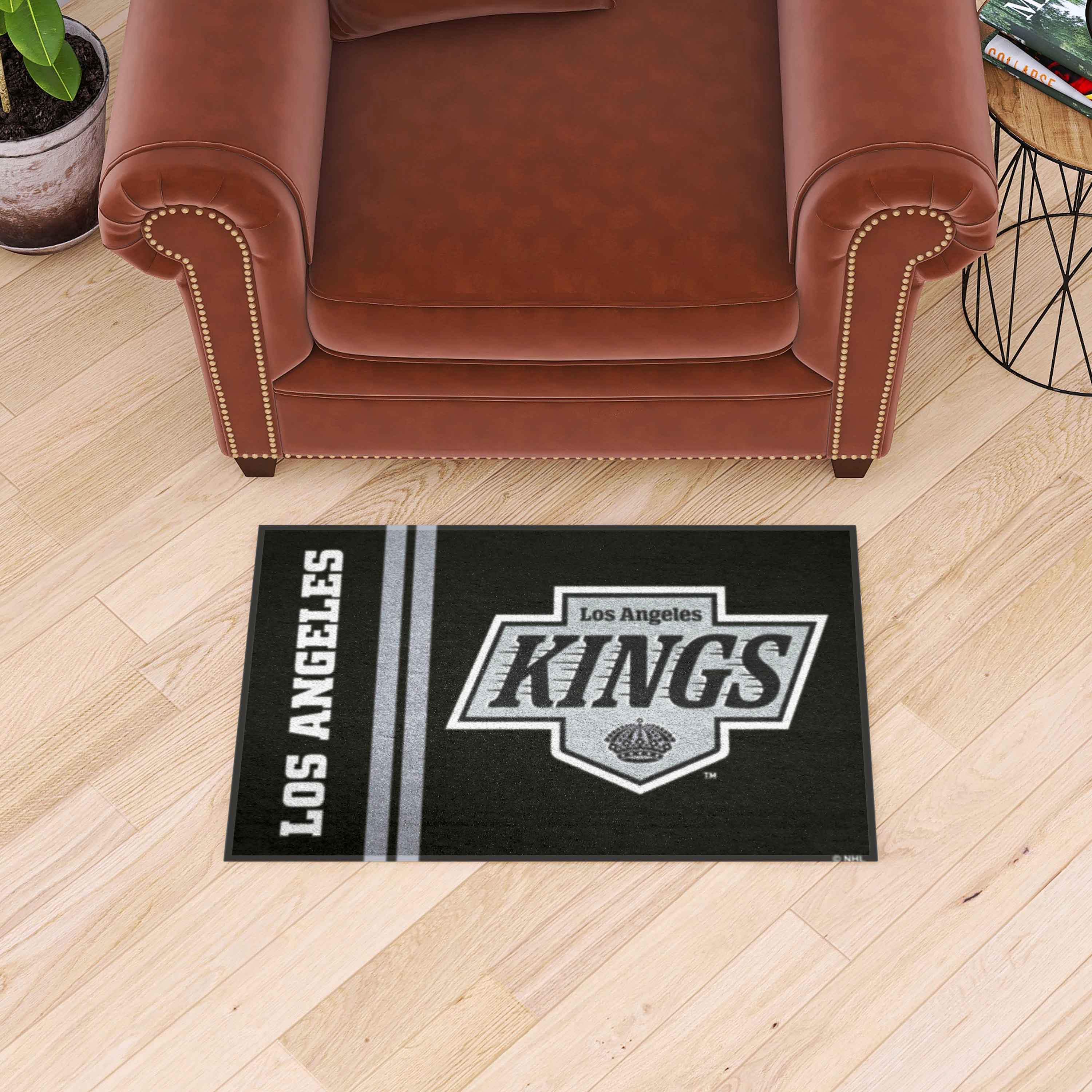 NHL - Los Angeles Kings Starter Mat - Uniform - Sports Gifts, Sports Memorabilia, Sports Collectibles, Fan Shop