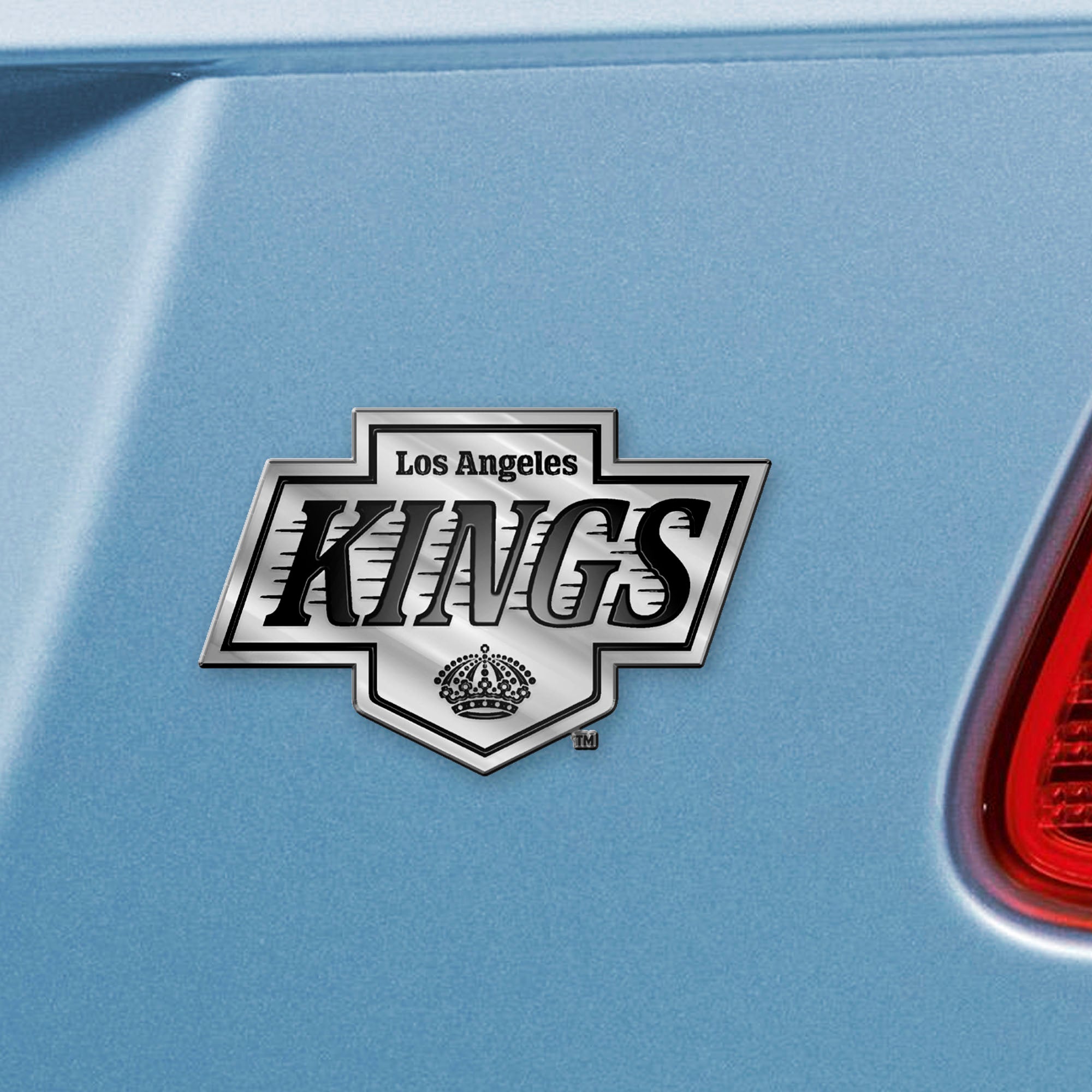 NHL - Los Angeles Kings Chrome Emblem - Sports Gifts, Sports Memorabilia, Sports Collectibles, Fan Shop