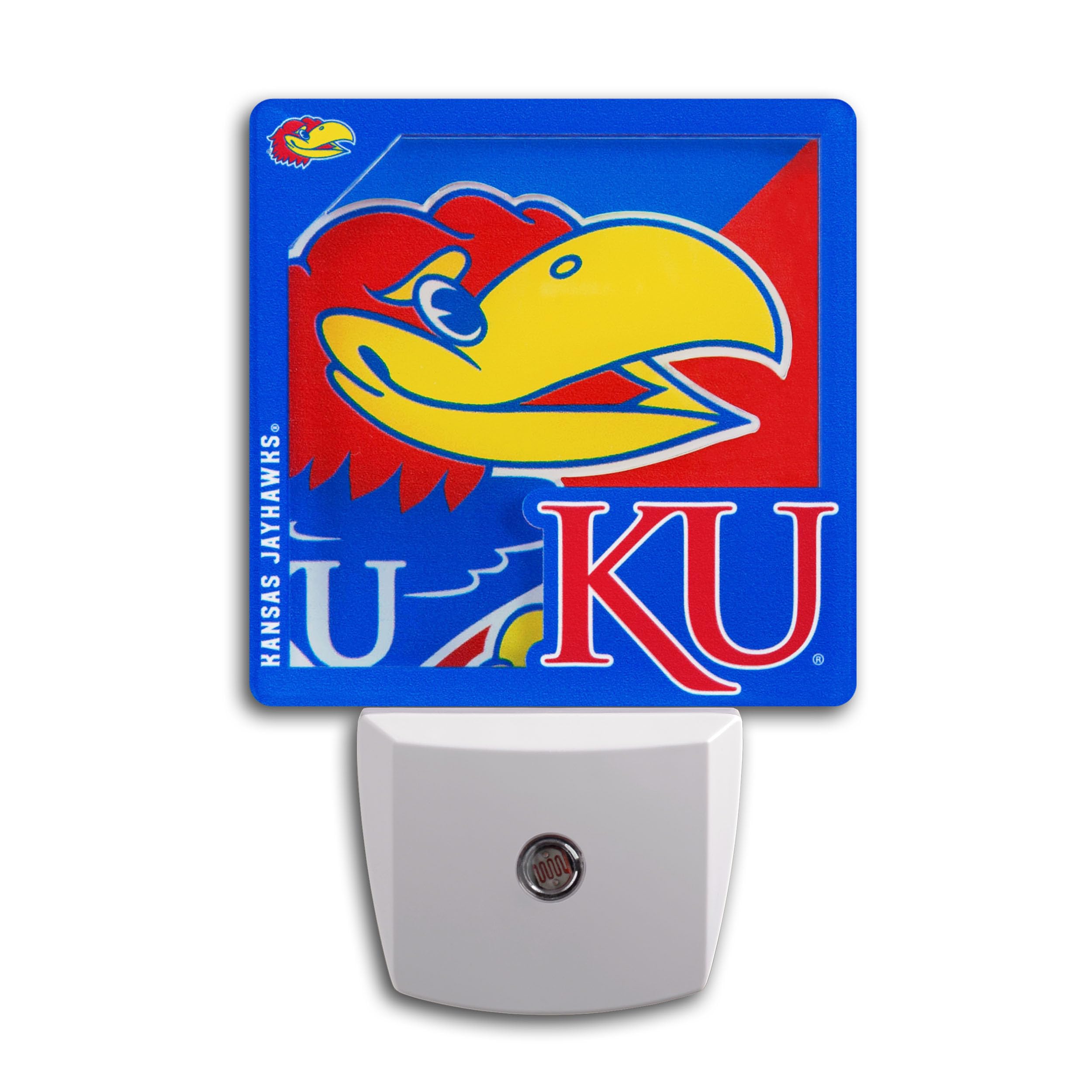 YouTheFan NCAA Kansas Jayhawks Logo Series Nite Light - Sports Collectibles, Sports Memorabilia, Sports Fan Shop, Sports Gifts