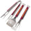 YouTheFan 5022357 NCAA Minnesota Golden Gophers Spirit Series 3-Piece BBQ Set, 22" x 9", Team Colors - Sports Collectibles, Sports Memorabilia, Sports Fan Shop, Sports Gifts