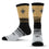 For Bare Feet NFL NEW ORLEANS SAINTS Elevate Premium Dress Crew Sock Team Color Large - Sports Gifts, Sports Memorabilia, Sports Collectibles, Fan Shop